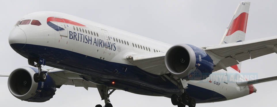 British Airways'a ait uçak Havalimanı'na acil iniş yaptı