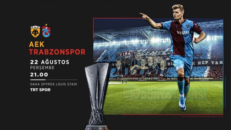 Trabzonspor'un hedefi Atina'dan avantajlı dönmek