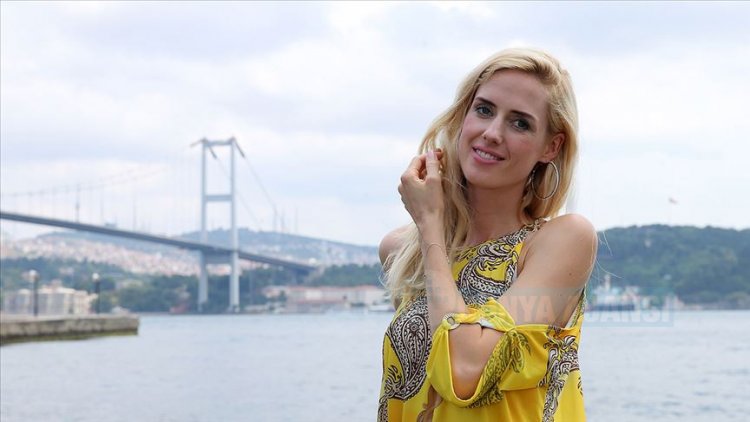 Alman oyuncu Wilma Elles: 'Dünyanın en güzel yerlerinden parçalar var İstanbul'da'
