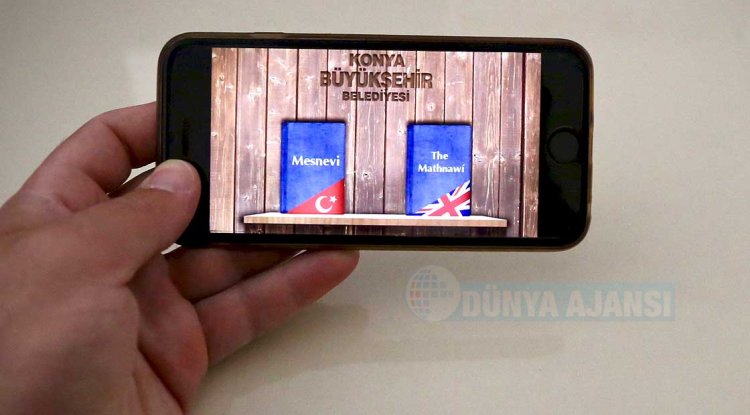 Konya Büyükşehir Belediyesi'nin mobil Mesnevi uygulaması
