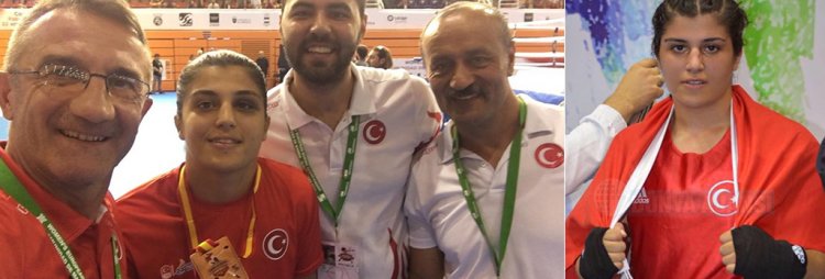 Trabzonlu boksör Busenaz Avrupa Şampiyonu oldu