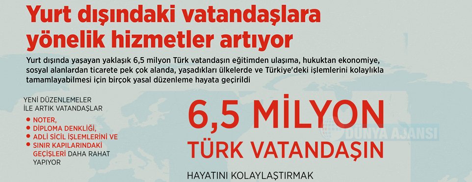 YTB, yurt dışındaki Türk vatandaşlara yönelik hizmetler artıyor