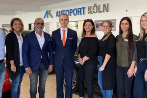 Köln Başkonsolosu Erciyes, AK Autoport’u ziyaret etti