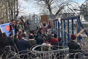 Sığınmacıların Avrupa kapısında bekleyişlerinin 17. gününe girildi