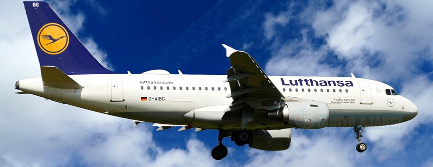 Alman hava yolu şirketi Lufthansa çalışanları sokağa indi