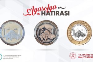 Ayasofya-i Kebir Camii özel parası basıldı