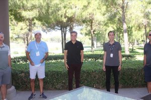 Alman turizm acentelerinden Antalya'da golf sahalarına tam not
