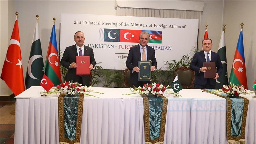 Türkiye, Azerbaycan ve Pakistan'dan birçok alanda iş birliğini derinleştirecek 