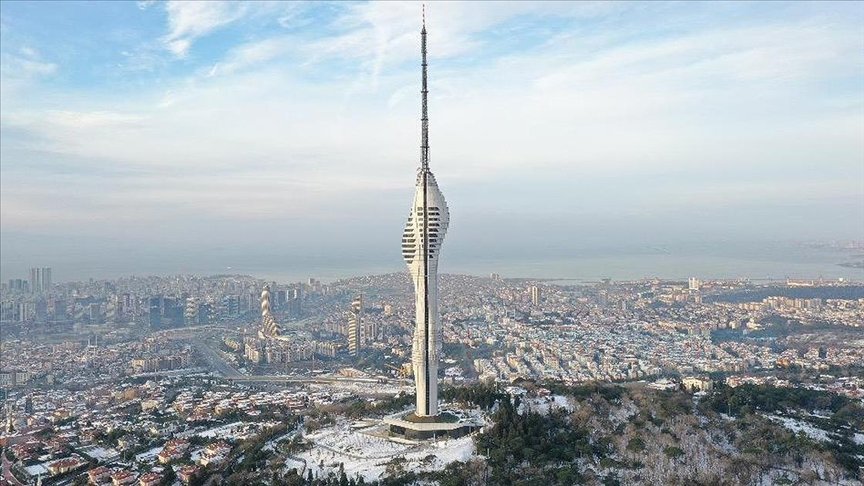 Avrupa'nın en yüksek kulesini: Çamlıca Kulesi