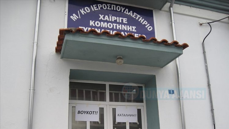 Yunanistan'da Türk azınlığa ait okullara encümen heyeti atanmasına tepki