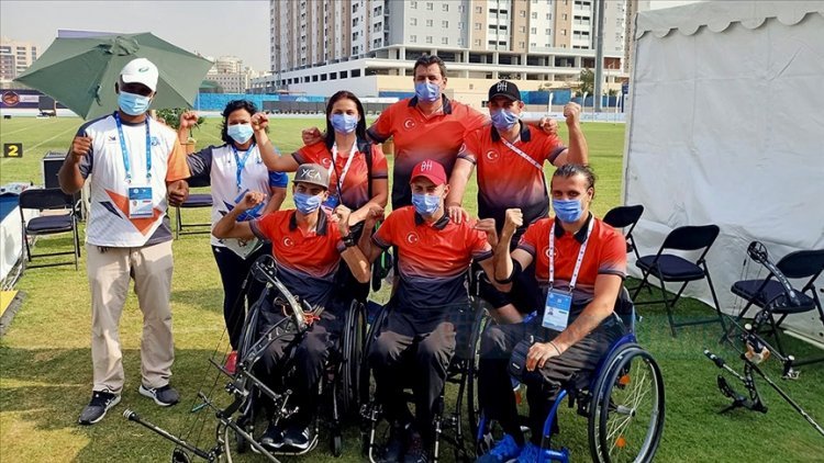 Paralimpik okçulardan Dubai'de 4 madalya
