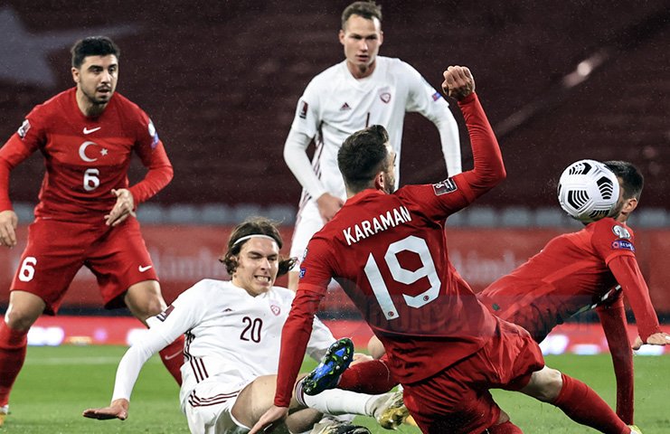 A Milliler sahasında Letonya ile 3-3 berabere kaldı 