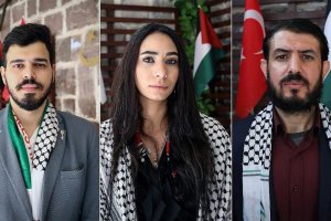 YTB'nin 'Türkiye Bursları' ile eğitim alan Filistinli öğrenciler, İsrail'in saldırılarına tepkilerin