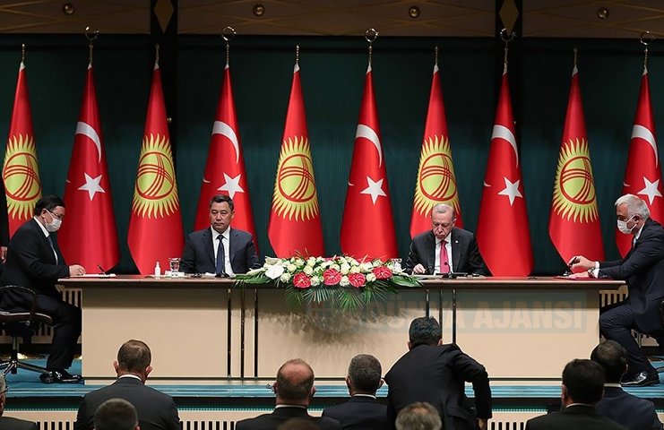 Türkiye ve Kırgızistan arasında 'Yüksek Düzeyli Stratejik Konsey Oturumu' yapıldı