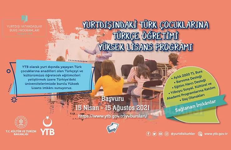  YTB’nin Türkçe YLP burs başvuruları devam ediyor