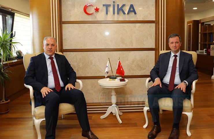 TİKA Başkanı Kayalar’a Kosovalı Bakan Damka’dan teşekkür ziyareti