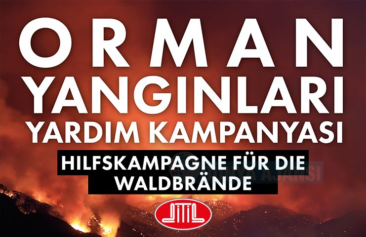 DİTİB, Türkiye’de yanan ormanlar için yardım kampanyası başlattı