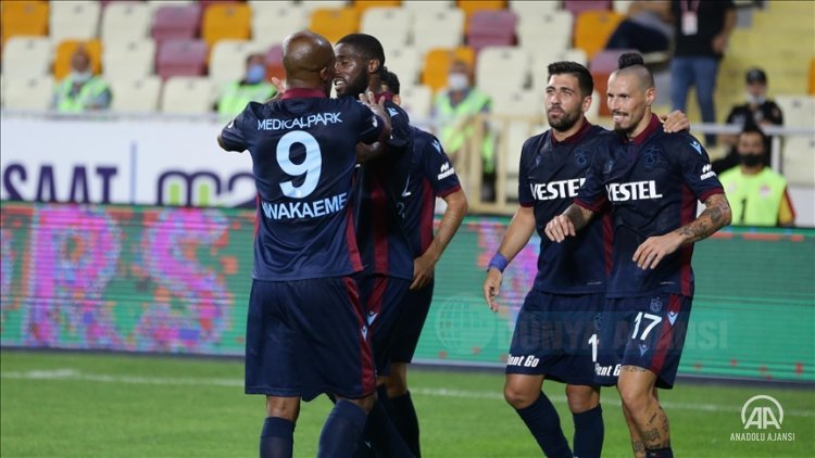 Süper Lig'de Trabzonspor sezonunun en farklı skoru ile galip geldi