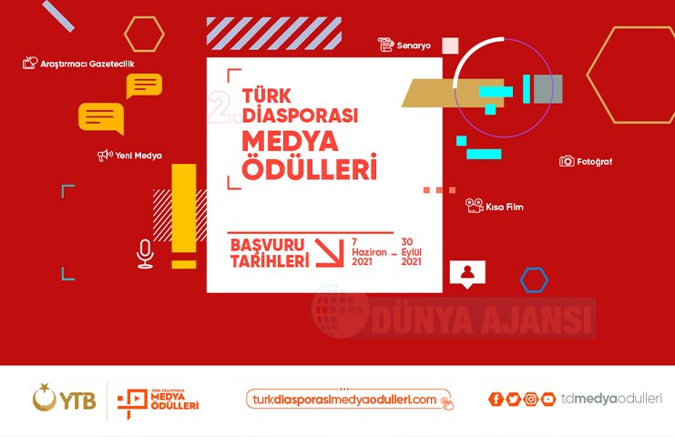YTB’nin “Türk Diasporası Medya Ödülleri” yarışmasına başvurular devam ediyor