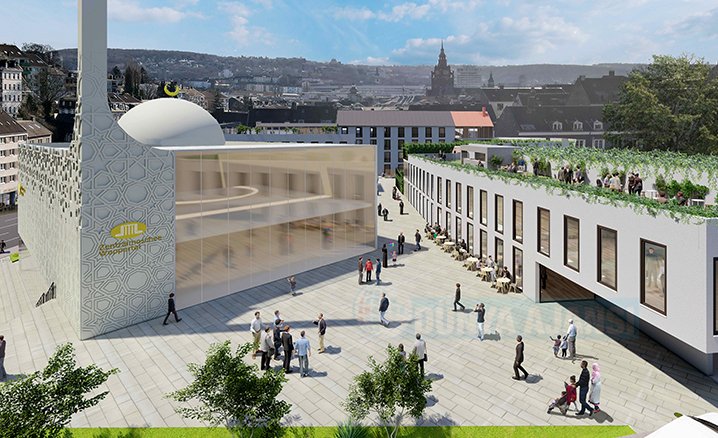 Wuppertal şehrine inşa edilecek cami ve külliye projesi tanıtıldı