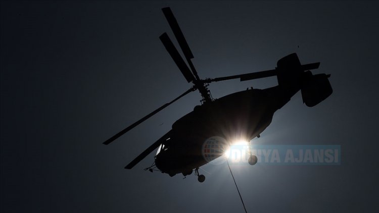  Azerbaycan'da helikopter kazasında 14 asker şehit oldu