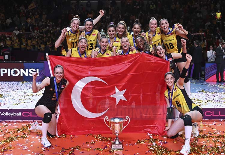 Kadınlar Dünya Kulüpler Şampiyonası'nda VakıfBank şampiyon oldu