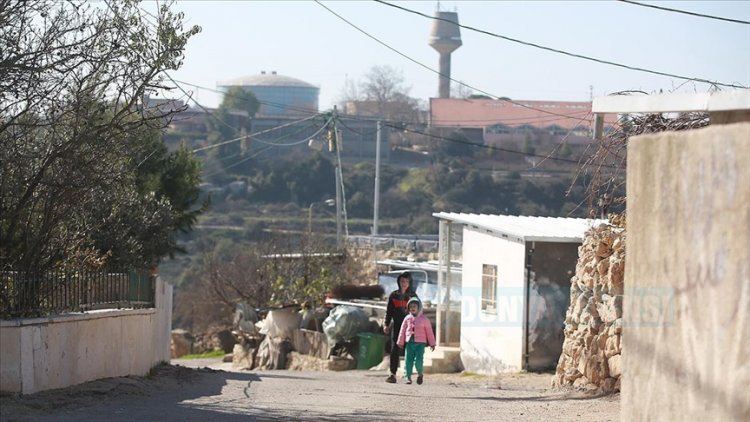 Yahudi yerleşimcilerden Batı Şeria'da Filistin köyüne ırkçı saldırı