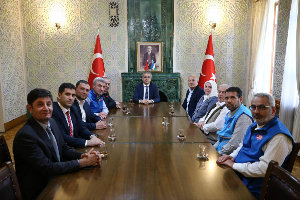 DİTİB ve TDV’den, Taşkent Büyükelçisi Bekar’a ve Özbekistan Müslümanlar Dini İdaresi’ne ziyaret 