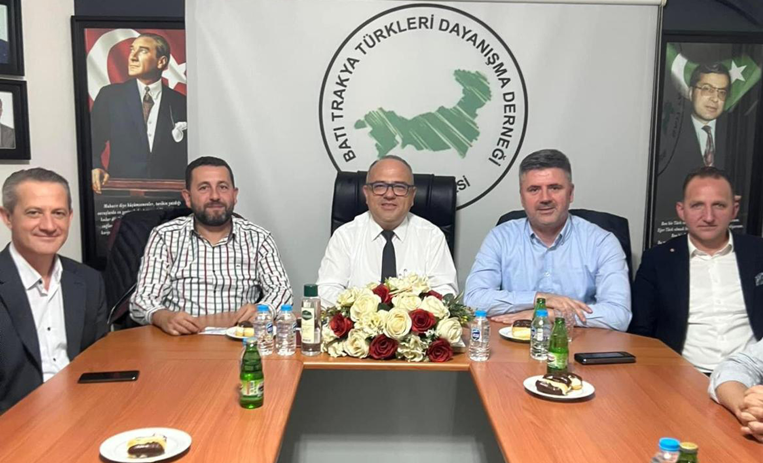 Bursa-BTTDD'yi Mustafçova Belediye Başkanı Rıdvan Delihüseyin ziyaret etti