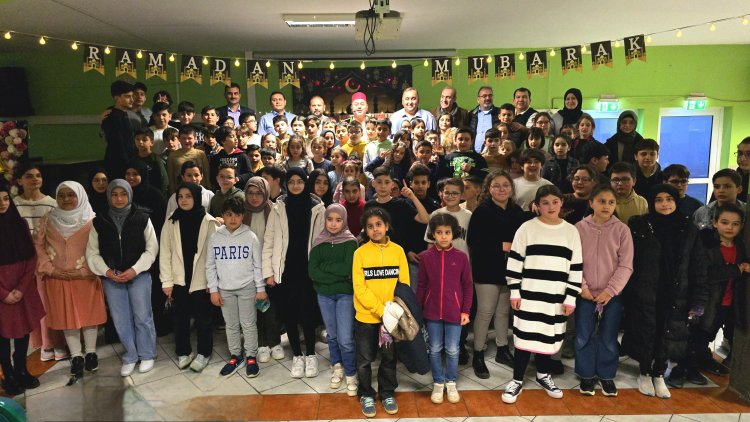Hückelhoven’da çocuklarla iftar sevinci yaşandı