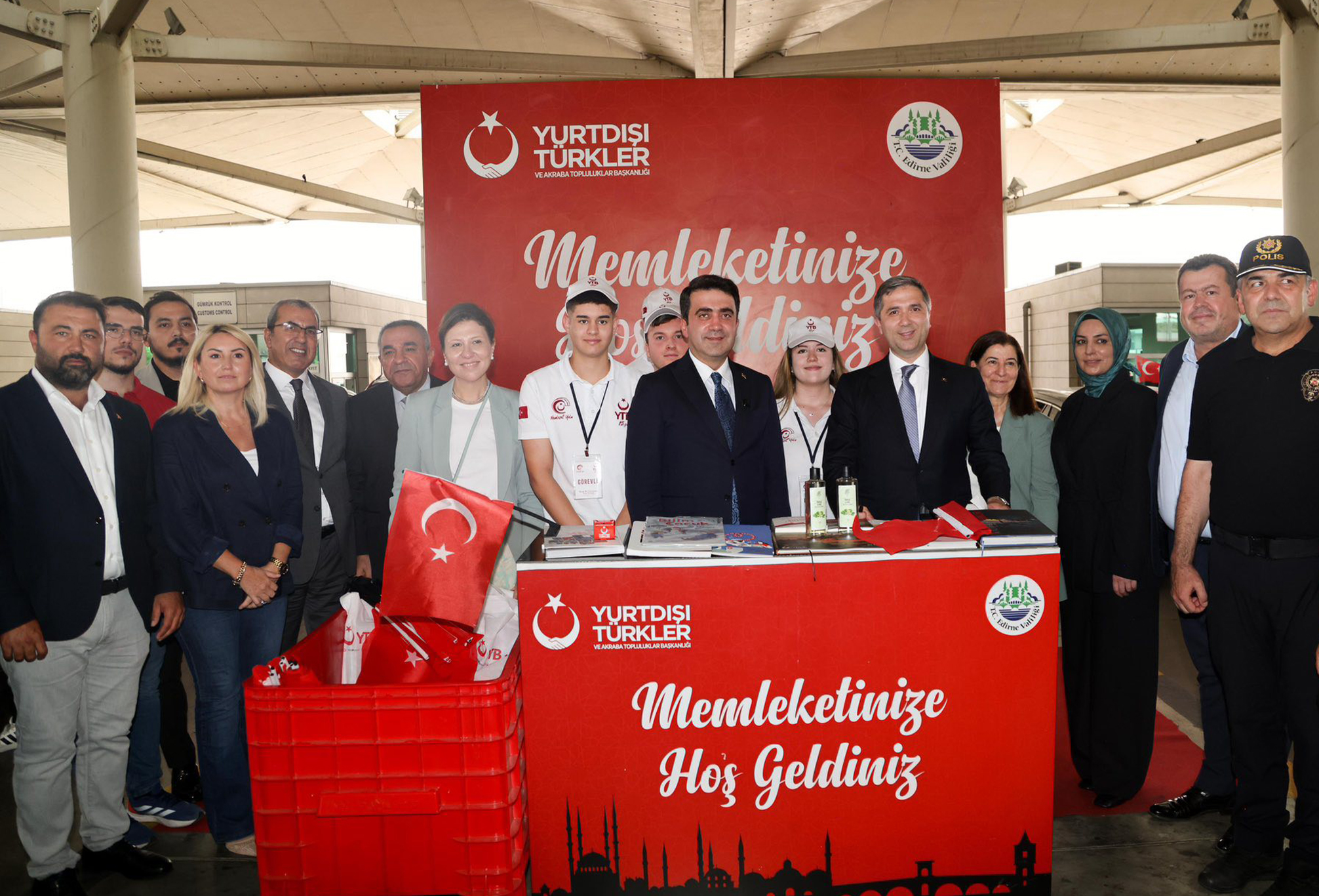 Kapıkule'deki YTB Standı